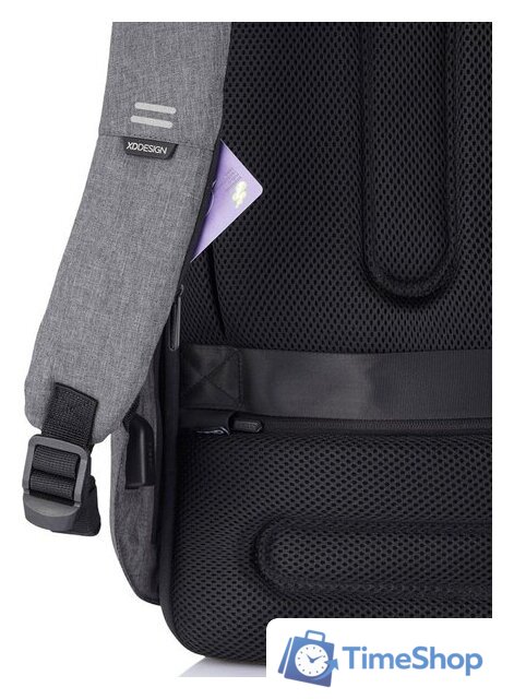 Городской рюкзак XD Design Bobby Hero Regular (серый) - Изображение №17 — Интернет-магазин Time-Shop