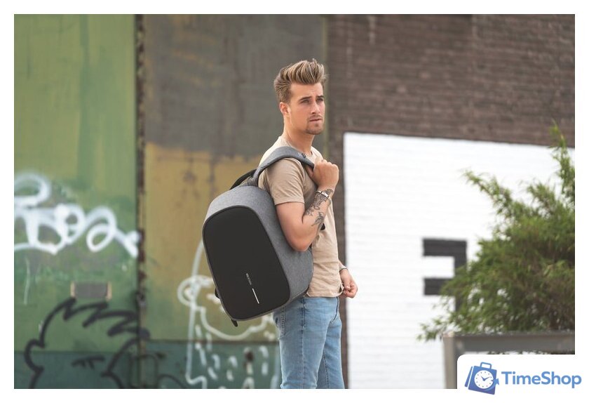 Городской рюкзак XD Design Bobby Hero Regular (серый) - Изображение №46 — Интернет-магазин Time-Shop