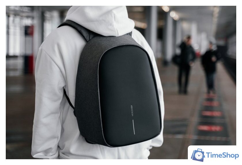 Городской рюкзак XD Design Bobby Hero Regular (серый) - Изображение №28 — Интернет-магазин Time-Shop