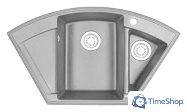 Кухонная мойка Granula GR-9001 (алюминиум) - Изображение №1 — Интернет-магазин Time-Shop