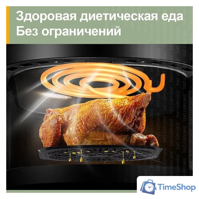Аэрогриль (аэрофритюрница) KaringBee JD1189 - Изображение №8 — Интернет-магазин Time-Shop