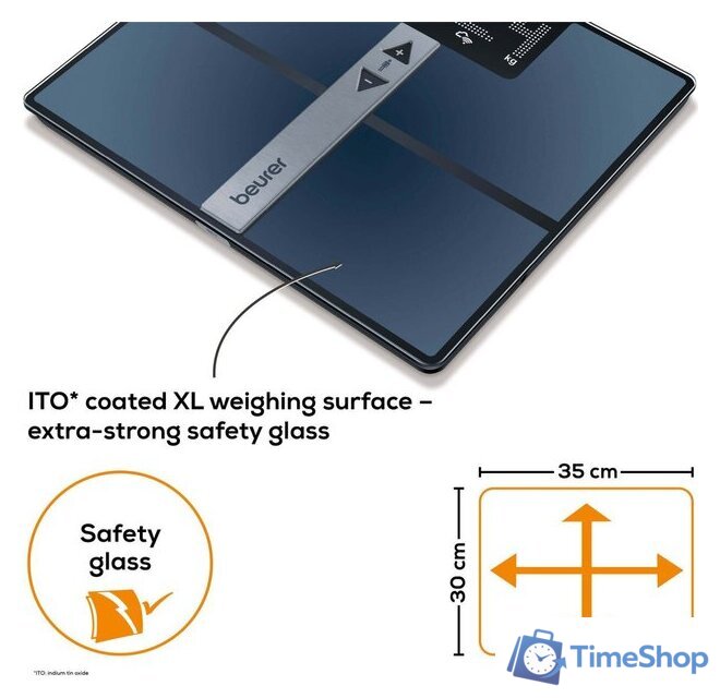 Умные напольные весы Beurer BF 980 Wi-Fi - Изображение №7 — Интернет-магазин Time-Shop