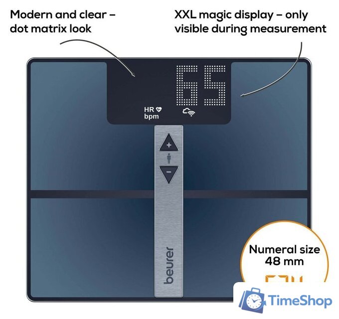 Умные напольные весы Beurer BF 980 Wi-Fi - Изображение №9 — Интернет-магазин Time-Shop