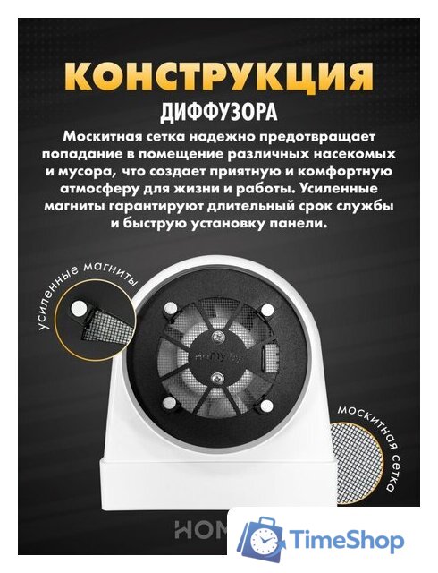 Осевой вентилятор HOMY AO150WS - Изображение №7 — Интернет-магазин Time-Shop