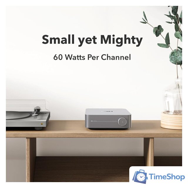 Сетевой интегральный усилитель WiiM Amp (серебристый) - Изображение №4 — Интернет-магазин Time-Shop