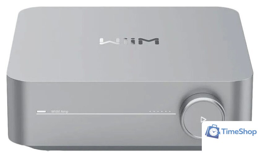 Сетевой интегральный усилитель WiiM Amp (серебристый) - Изображение №1 — Интернет-магазин Time-Shop