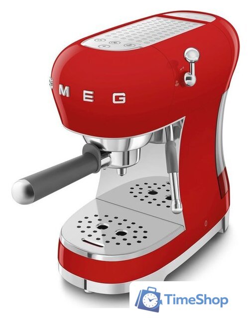 Рожковая кофеварка Smeg ECF02RDEU - Изображение №9 — Интернет-магазин Time-Shop