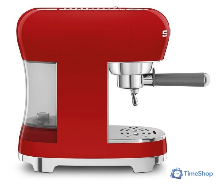 Рожковая кофеварка Smeg ECF02RDEU - Изображение №7 — Интернет-магазин Time-Shop
