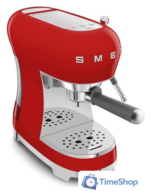 Рожковая кофеварка Smeg ECF02RDEU - Изображение №8 — Интернет-магазин Time-Shop