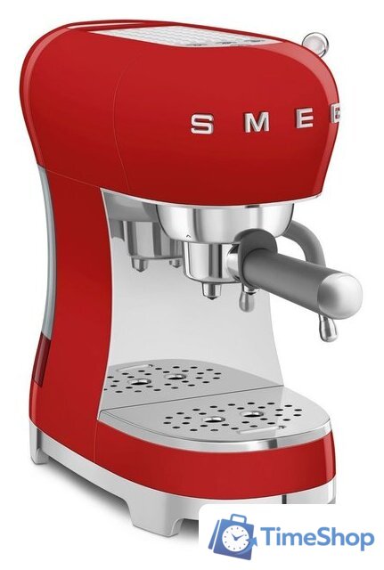 Рожковая кофеварка Smeg ECF02RDEU - Изображение №3 — Интернет-магазин Time-Shop