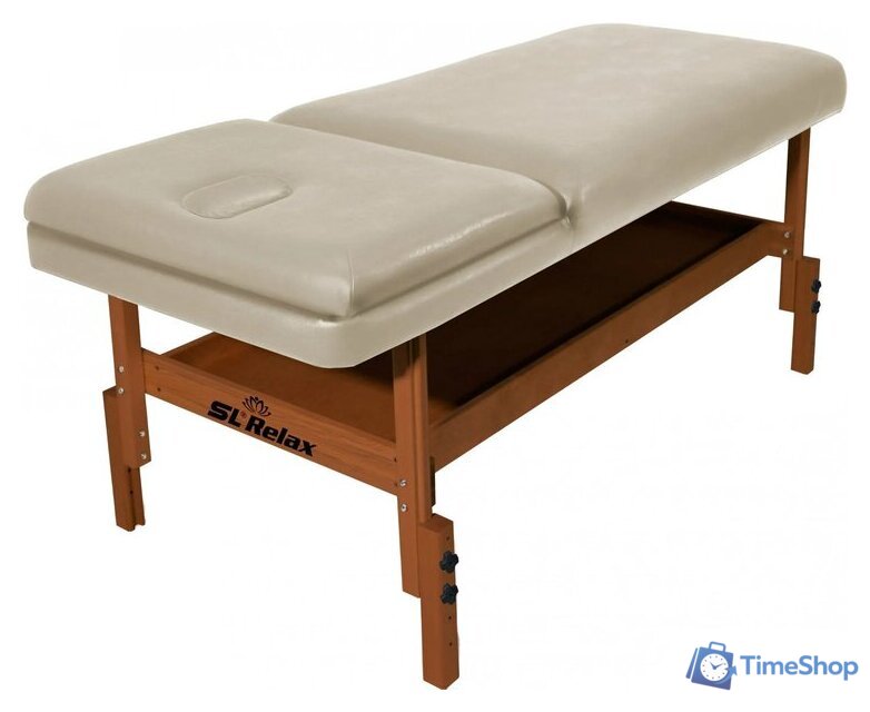 Массажный стол SL Relax Comfort SLR-16 (кожа бежевый) - Изображение №1 — Интернет-магазин Time-Shop