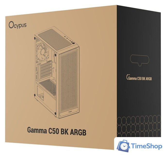 Корпус Ocypus Gamma C50 BK ARGB - Изображение №11 — Интернет-магазин Time-Shop