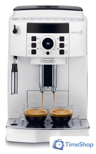 Кофемашина DeLonghi Magnifica S ECAM 21.117.W - Изображение №2 — Интернет-магазин Time-Shop