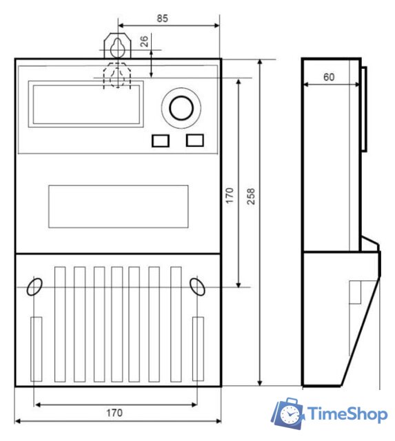 Счетчик электроэнергии Инкотекс Меркурий 230 AM-03 - Изображение №4 — Интернет-магазин Time-Shop