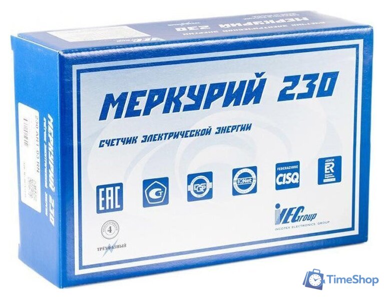 Счетчик электроэнергии Инкотекс Меркурий 230 AM-03 - Изображение №3 — Интернет-магазин Time-Shop