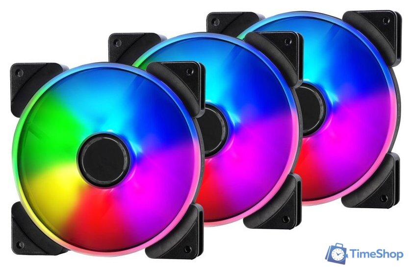 Комплект вентиляторов для корпуса Fractal Design Prisma AL-14 3P FD-FAN-PRI-AL14-3P - Изображение №1 — Интернет-магазин Time-Shop