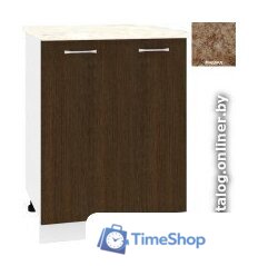 Шкаф напольный Кортекс-мебель Корнелия Лира НШ60р (венге/мадрид) - Изображение №1 — Интернет-магазин Time-Shop