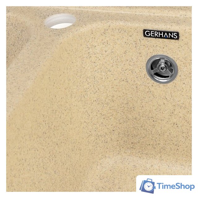 Кухонная мойка Gerhans C02 (песочный) - Изображение №5 — Интернет-магазин Time-Shop
