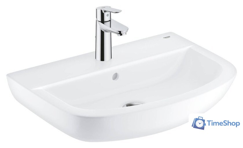 Умывальник Grohe Bau 39471000 (со смесителем) - Изображение №2 — Интернет-магазин Time-Shop