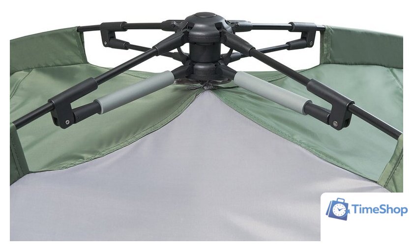 Треккинговая палатка Jungle Camp Easy Tent 2 (зеленый/серый) - Изображение №5 — Интернет-магазин Time-Shop