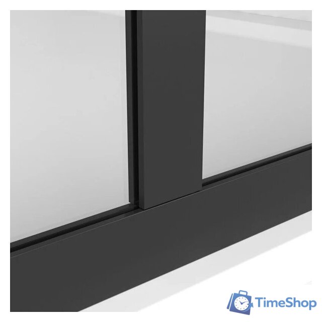 Душевая стенка Niagara NG-686-12BLACK 120x195 (черный матовый/прозрачное стекло) - Изображение №9 — Интернет-магазин Time-Shop