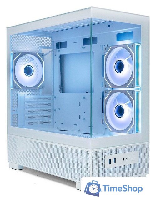 Корпус XASTRA Q500M 6ARGB-C10-UC (белый) - Изображение №2 — Интернет-магазин Time-Shop