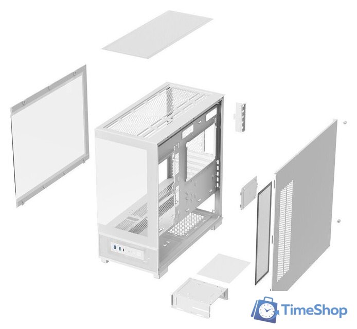 Корпус XASTRA Q500M 6ARGB-C10-UC (белый) - Изображение №14 — Интернет-магазин Time-Shop