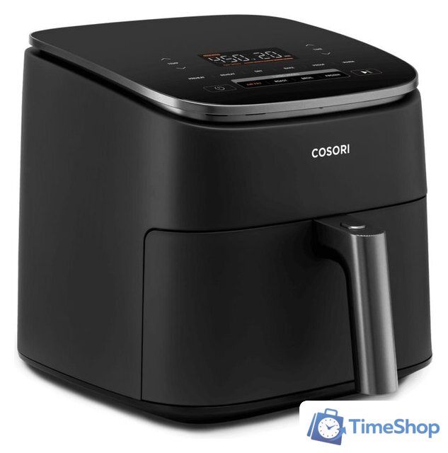 Аэрогриль (аэрофритюрница) Cosori TurboBlaze Chef Edition Air Fryer CAF-DC601-KEU Grey - Изображение №4 — Интернет-магазин Time-Shop