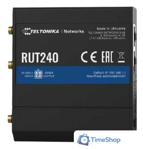 4G Wi-Fi роутер Teltonika RUT240 - Изображение №1 — Интернет-магазин Time-Shop