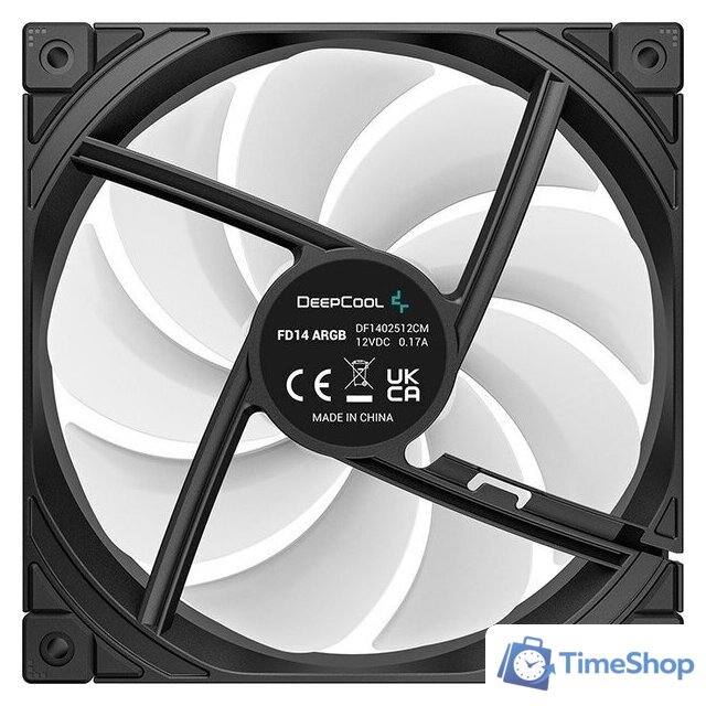 Вентилятор для корпуса DeepCool FD14 ARGB R-FD14-BKAPN1-G - Изображение №5 — Интернет-магазин Time-Shop