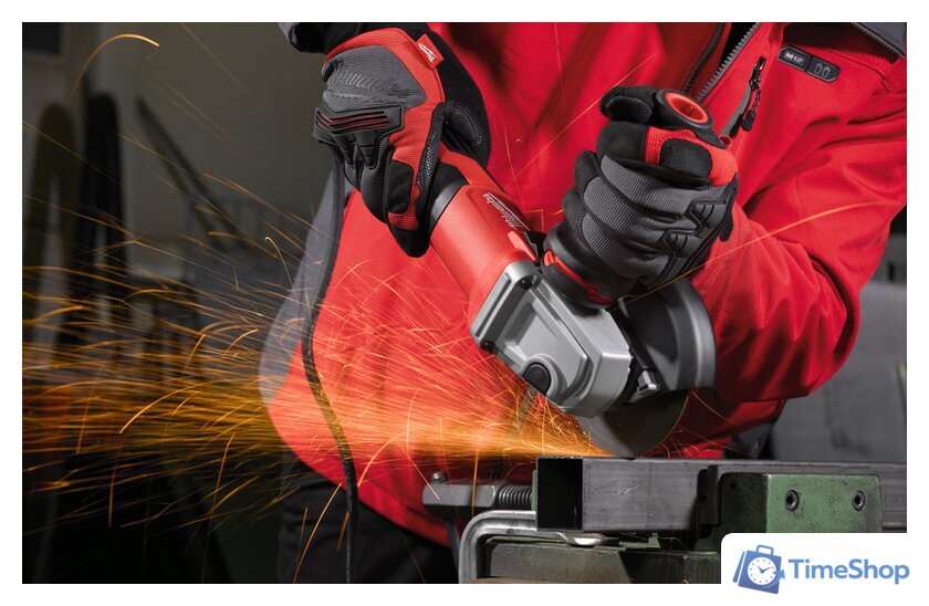 Угловая шлифмашина Milwaukee AGV 13-125 XE [4933451218] - Изображение №6 — Интернет-магазин Time-Shop