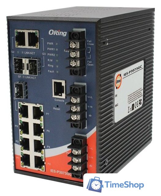 Управляемый коммутатор 2-го уровня ORing IES-P3073GC-HV - Изображение №1 — Интернет-магазин Time-Shop