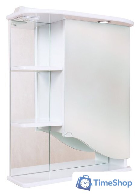  Onika Шкаф с зеркалом Виола 60.01 правый (белый) [206004] - Изображение №1 — Интернет-магазин Time-Shop