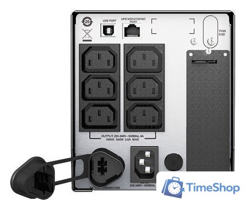 Источник бесперебойного питания APC Smart-UPS 750VA LCD 230V (SMT750I) - Изображение №2 — Интернет-магазин Time-Shop