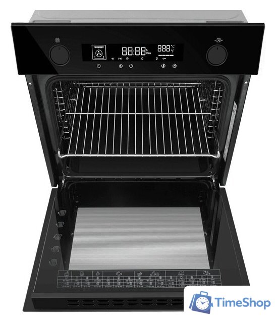 Электрический духовой шкаф MAUNFELD AEOH60106B2 - Изображение №5 — Интернет-магазин Time-Shop