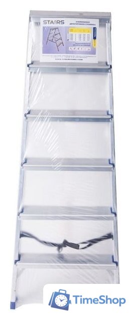 Лестница-стремянка Stairs AS 206 (6 ступеней) - Изображение №2 — Интернет-магазин Time-Shop