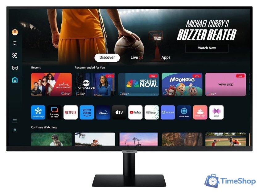 Smart монитор Samsung Smart M7 LS32DM702UUXDU - Изображение №2 — Интернет-магазин Time-Shop