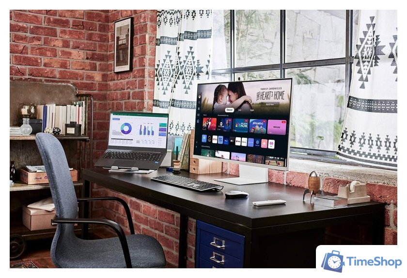 Smart монитор Samsung Smart M7 LS32DM702UUXDU - Изображение №14 — Интернет-магазин Time-Shop