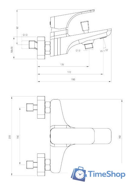 Смеситель Deante Hiacynt Nero BQH N10M - Изображение №2 — Интернет-магазин Time-Shop