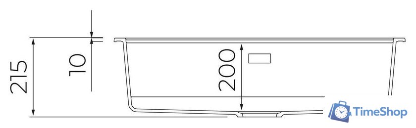 Кухонная мойка TEKA XXL Nova 80 115230057 - Изображение №17 — Интернет-магазин Time-Shop