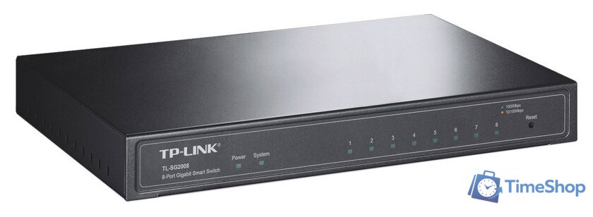 Управляемый коммутатор 2-го уровня TP-Link TL-SG2008 - Изображение №2 — Интернет-магазин Time-Shop