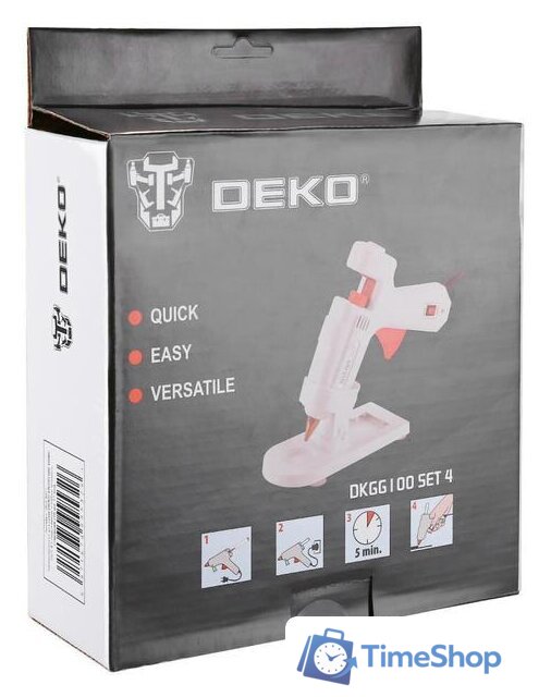 Термоклеевой пистолет Deko DKGG100 SET 4 - Изображение №7 — Интернет-магазин Time-Shop