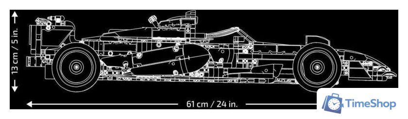 Конструктор LEGO Technic 42228 McLaren MCL39 F1 Car - Изображение №8 — Интернет-магазин Time-Shop