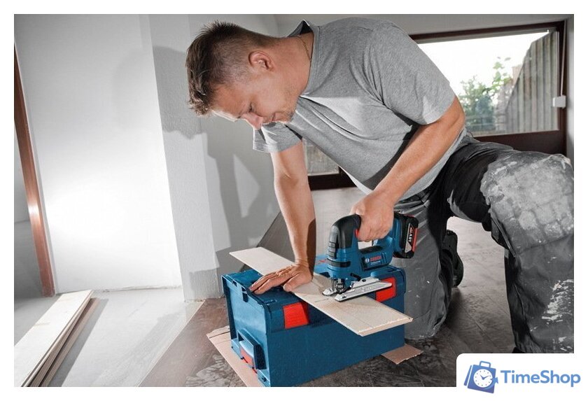 Электролобзик Bosch GST 18 V-LI B Professional 06015A6100 (без АКБ) - Изображение №2 — Интернет-магазин Time-Shop