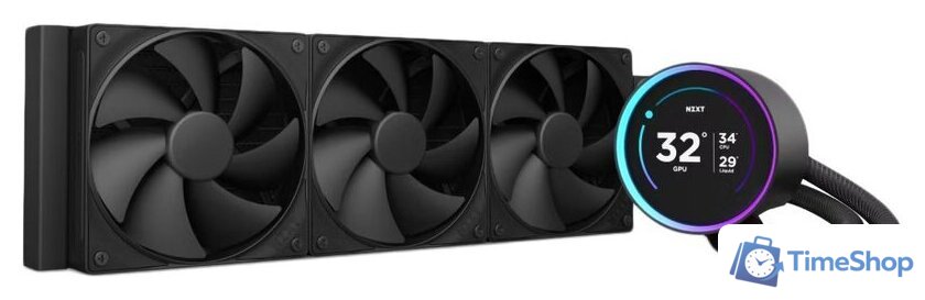 Система жидкостного охлаждения для процессора NZXT Kraken Elite 360 RL-KN36E-B2 - Изображение №1 — Интернет-магазин Time-Shop