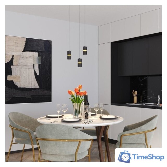 Подвесная люстра Novotech Aristo 359340 (черный) - Изображение №3 — Интернет-магазин Time-Shop