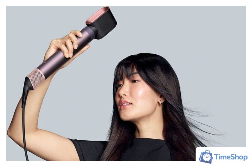 Фен-стайлер Dyson Airwrap Co-anda2x HS09 Straight+Wavy (евровилка, яшмовая слива) - Изображение №3 — Интернет-магазин Time-Shop