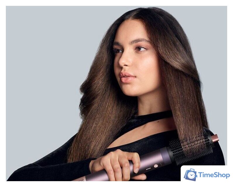 Фен-стайлер Dyson Airwrap Co-anda2x HS09 Straight+Wavy (евровилка, яшмовая слива) - Изображение №5 — Интернет-магазин Time-Shop