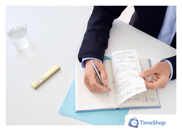 Пульт ДУ Logitech Spotlight (золотистый) - Изображение №11 — Интернет-магазин Time-Shop