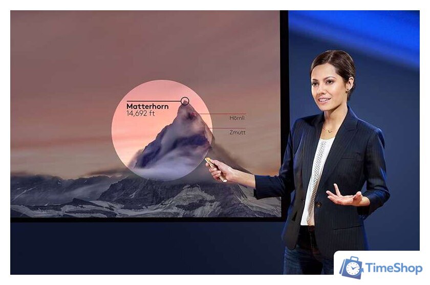 Пульт ДУ Logitech Spotlight (золотистый) - Изображение №16 — Интернет-магазин Time-Shop